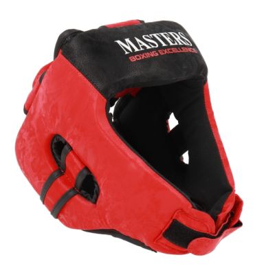 MASTERS KT-EXCELLENCE Boxhelm Schwarz und Rot