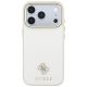 3. Guess Saffiano Small 4G & Classic Logo MagSafe Hülle für iPhone 18 Pro / 17 Pro - Beige