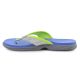 4. NEW BALANCE Kinder-Zehentrenner Jojo, grau/blau, NBK2017GBL