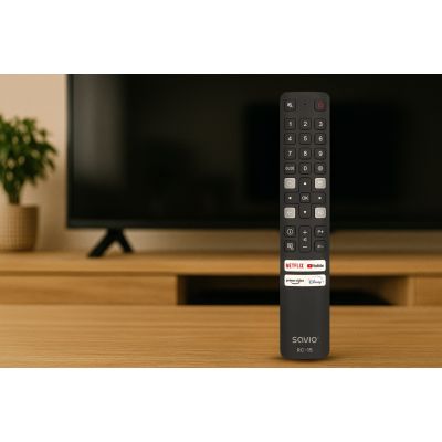4. SAVIO Universalfernbedienung für Fernseher / Ersatz für TCL Smart TV RC-15