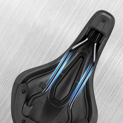 6. Rockbros B824 Sport-Ergonomie-Fahrradsattel – Schwarz