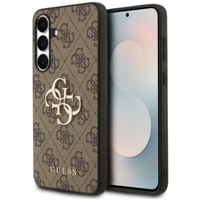 2. Guess Big 4G Classic Logo Hülle für Samsung Galaxy S25 FE - Braun