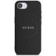 3. Guess PU Grained Classic Logo Case mit MagSafe für iPhone 16e - Schwarz