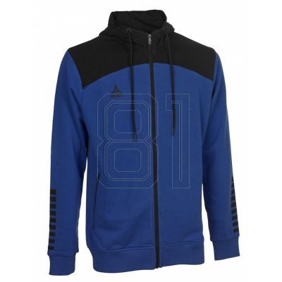3. Select Oxford Zip Hoodie M T26-01841 blau/schwarz