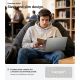 6. Spigen Urban Fit Hülle für MacBook Air 15" 2023 / 2024 / 2025 / 2026 - Grau