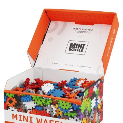 5. MARIOINEX Mini-Waffelbausteine, 500 Teile