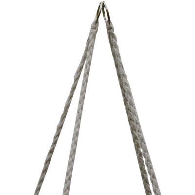 20. Durchbrochene Hängematte, Hängesessel Storchennest 80x60CM ECRU