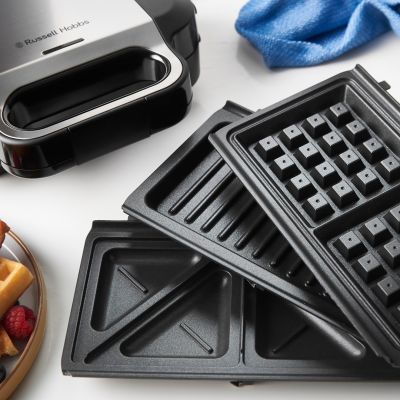 12. Russell Hobbs 26810-56 Toaster 750W Schwarz, Edelstahl