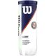 5. Wilson Roland Garros All Court Tennisbälle 3 Stück WRT126400