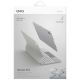 8. Uniq Venno Pro Magnetische Smart-Hülle mit Tastatur für iPad Air 10,9" (2020/2022) / Pro 11" (2021/2022) / Air 11" (2024/2025/2026) – Weiß