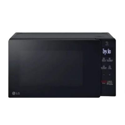 LG MS2032GAS Mikrowelle, Schwarz, Solo-Mikrowelle für die Arbeitsplatte, 20 l, 700 W