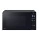 LG MS2032GAS Mikrowelle, Schwarz, Solo-Mikrowelle für die Arbeitsplatte, 20 l, 700 W