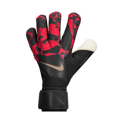 3. Nike Vapor Grip3 Torwarthandschuhe Schwarz und Rot HQ0304 010