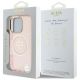 8. Guess IML Metal Mountain Logo MagSafe iPhone 16 Pro Max Hülle - Rosa