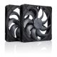 7. NOCTUA 140-mm-Lüfter NF-A14x25 G2 PWM Sx2 PP chromax black