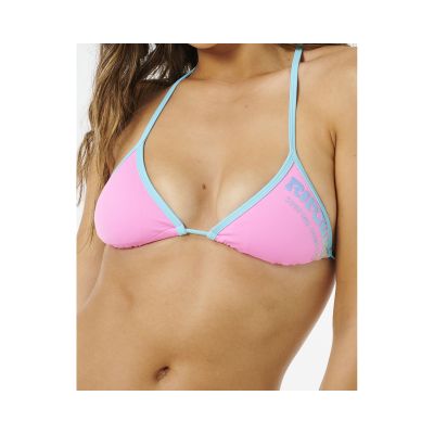 5. RIP CURL Surf Puff Sliding Tri Bra Pink