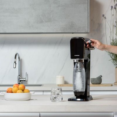 5. SodaStream ART Schwarz, Stahl