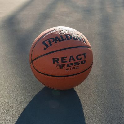 12. Spalding React TF-250 76801Z Basketball