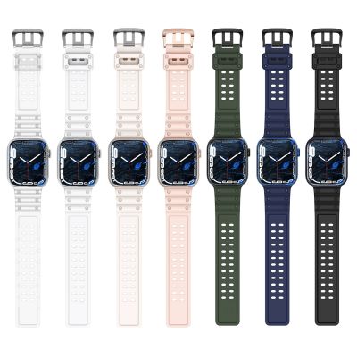 7. Strap Triple Protection für Apple Watch 38 / 40 / 41 mm Armband - weiß