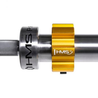 3. Olympiastange 20 kg / 2200 mm mit Klemmbacken HMS GO1100