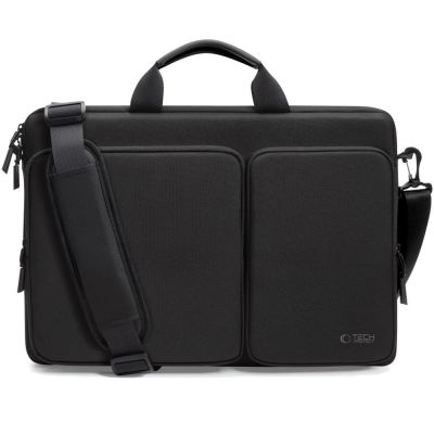 Tech-Protect Defender Tasche für 17" Laptop - Schwarz