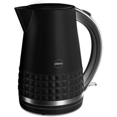 10. ELDOM OSS Wasserkocher, Fassungsvermögen 1,7 l, Leistung 2150 W, schwarz C270