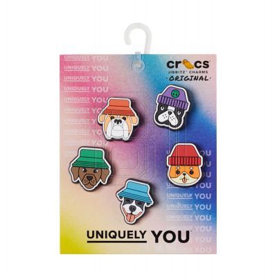 2. Crocs Jibbitz™ Hunde in Hüten 5er-Pack Pins 10012184