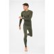 4. VIKING Gasher Man Set Merino Herrenunterwäsche Größe M khaki