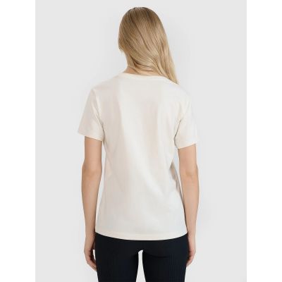 2. Damen-T-Shirt mit Aufdruck, regulär, Größe 4F 4FRSS25TTSHF2786-11S