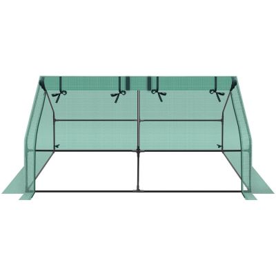 15. Gewächshaus-Gartentunnel Mini-Grün für Salat 180x90x90cm