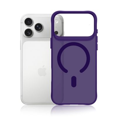2. 3mk Smoke MagCase für iPhone 17 Pro - Lila-Transparent