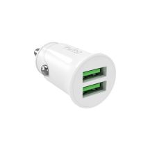 Puro Pro Lite Auto Ladegerät 2x USB-A 10W - Weiß
