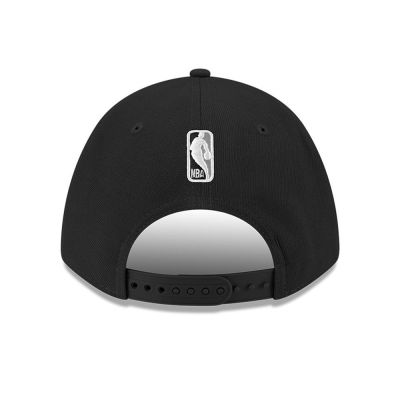 4. New Era 9FORTY NBA San Antonio Spurs Team M-Crown Schwarze Snapback-Kappe - 60755485