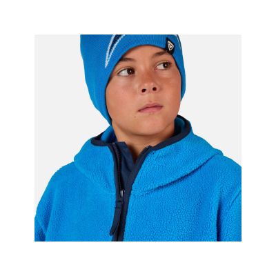 6. ROSSIGNOL JR ALLTRACK ANORAK FLEECE Kinder-Sweatshirt blau