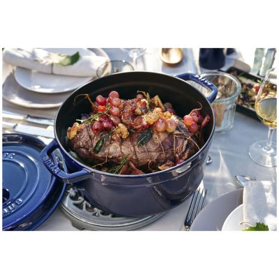 5. ZWILLING STAUB LA COCOTTE 5,25 l runder gusseiserner Bräter