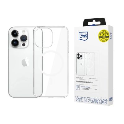 3mk Clear MagCase Hülle für Apple iPhone 14 Pro Max – transparent