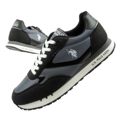 US Polo Assn Sportschuhe, Sneaker für Herren, modisch, bequem, grau
