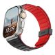 5. UAG Pathfinder – beidseitig tragbares Silikon-Magnetarmband für Apple Watch Series 4–6 & SE 1–3, 44 mm / Series 7–9, 45 mm / Series 10–11, 46 mm / Ultra 1–3, 49 mm (Ash/Lava)