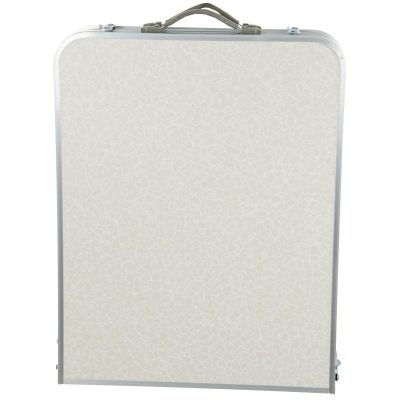 26. Klappbarer Campingtisch 120 x 47 x 70/62/54 cm mit Kleiderschrank 33 x 30 x 36 cm