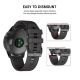 3. Tech-Protect Smooth Strap für Garmin Fenix ​​​​3 / 5X / 3HR / 5X Plus / 6X / 6X Pro / 7X - Schwarz