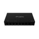 LANBERG SWITCH DSM1-1008 8X1GB/S UNMANAGED GIGABIT ETHERNET 12V (METALLGEHÄUSE)