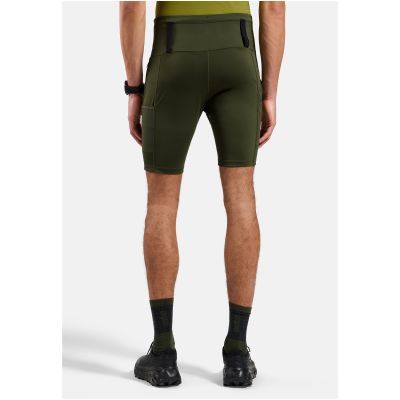 3. Herren-Tights-Shorts ODLO X-ALP TRAIL CARGO, grün