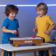 7. Tischspiel Airhockey 60x32,5x14cm Holz Enero