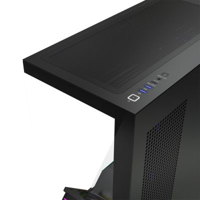 12. MODECOM VOLCANO STELLAR PLUS ARGB MIDI 5F SCHWARZES GEHÄUSE