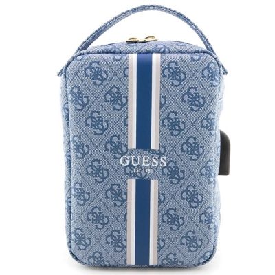 2. Guess Bag GUHBP4RPSB Organizer blau/blau 4G bedruckte Streifen