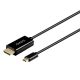 2. SAVIO USB-C-zu-HDMI-Kabel, 30 Hz, 2 m, Kunststoff CL-191