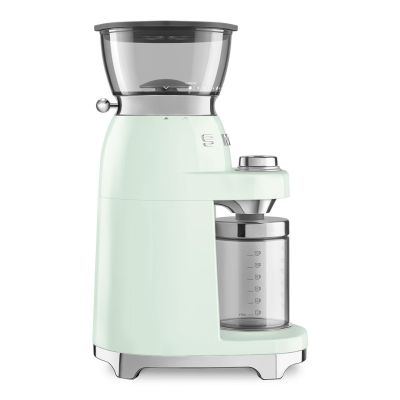 3. Smeg Kaffeemühle CGF03PGEU, 15 Mahlgrade, 240g Bohnenbeh., 150W, Hellgrün