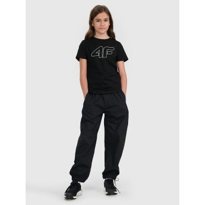 4. Mädchen-T-Shirt mit Aufdruck, regulär, Größe 4F 4FJWSS25TTSHF2176-20S