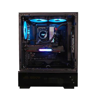 16. InWin Modfree Base Big-Tower gehärtetes Glas - schwarz