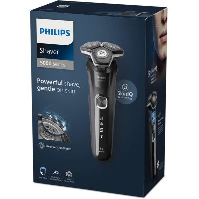 5. Philips Series 5000 S5898/35 Nass- und Trockenrasierer mit 2 Zubehörteilen